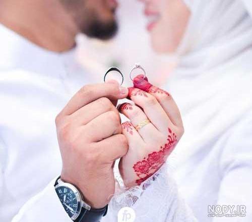 ژست عروس و داماد ایرانی