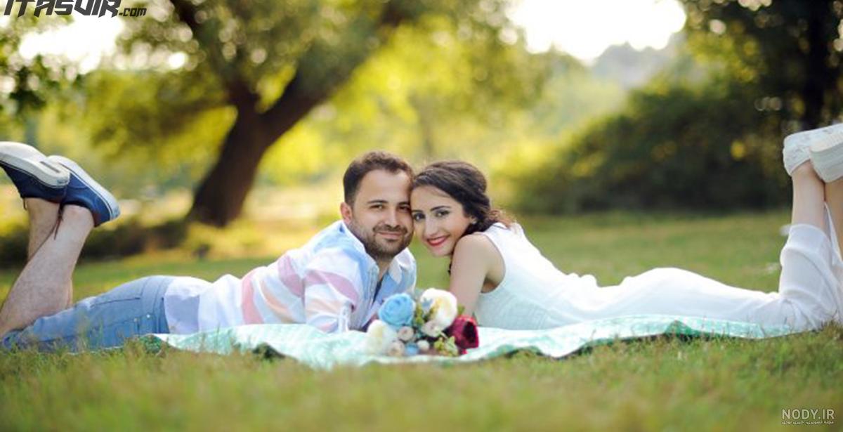 ژست عکس عقد در آتلیه