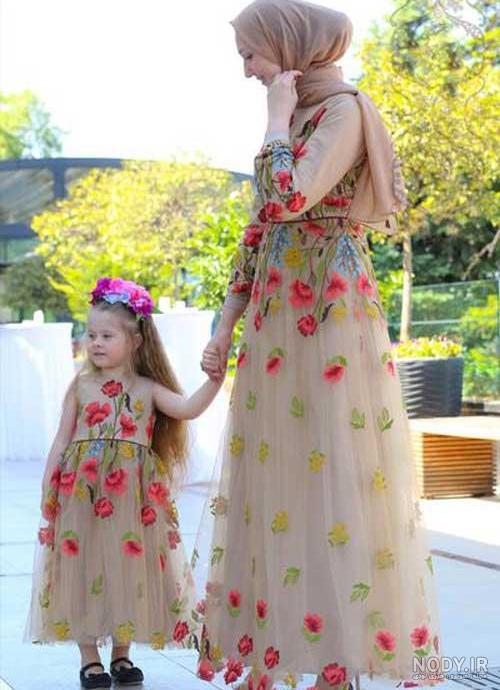 عکس مادر دختری واقعی