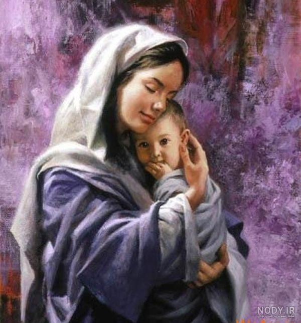 عکس خفن عکس مادر دختری فانتزی با حجاب