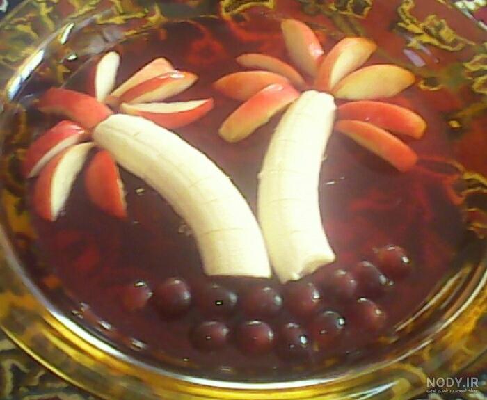 تزیین ژله قالبی