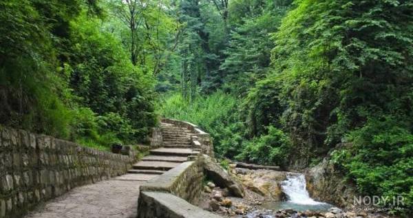 جاهای دیدنی رامسر در شب