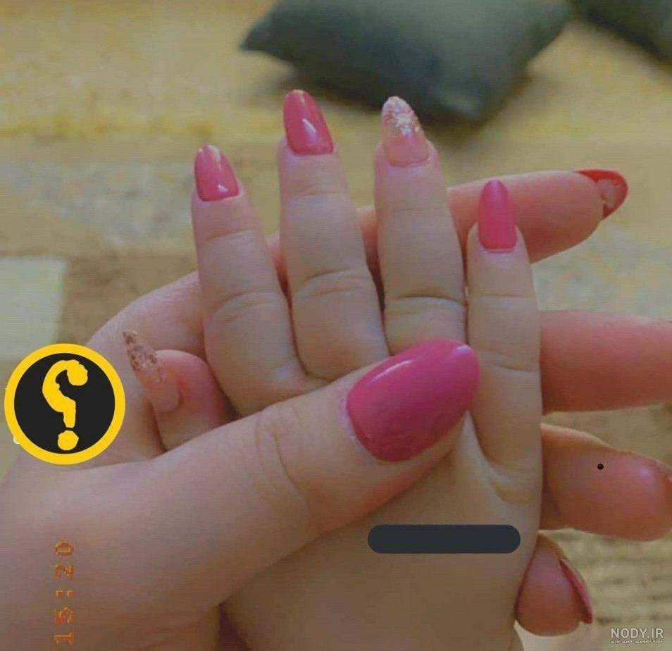 طرح ژلیش ناخن فانتزی بچه گانه