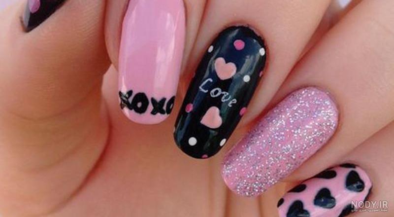 طرح ژلیش ناخن فانتزی بچه گانه