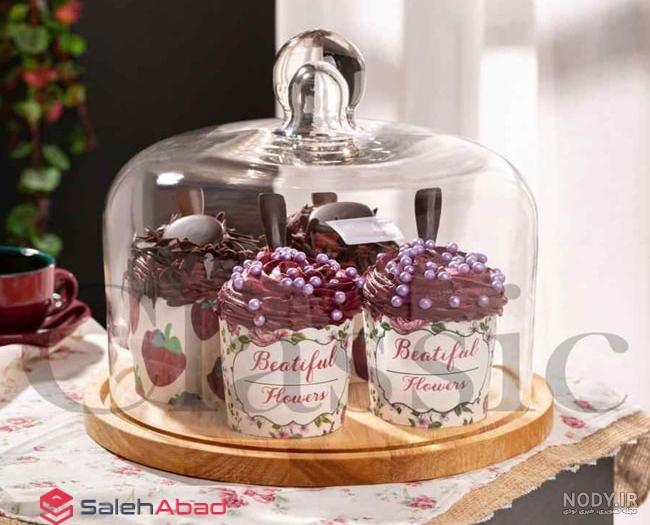 ظرف کاپ کیک کوچک ظرف کاپ کیک کوچک
