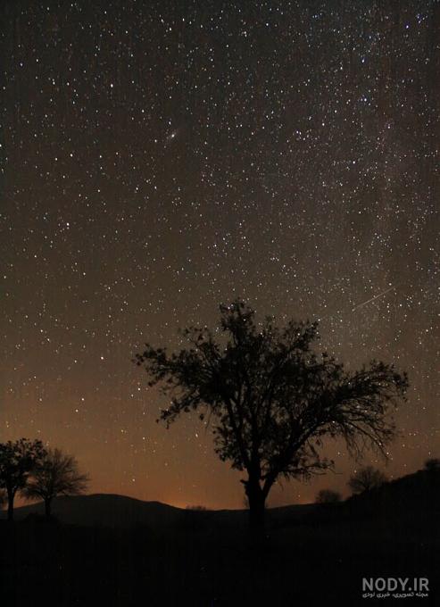 عکس آسمان پر ستاره برای پروفایل عکس آسمان پر ستاره برای پروفایل