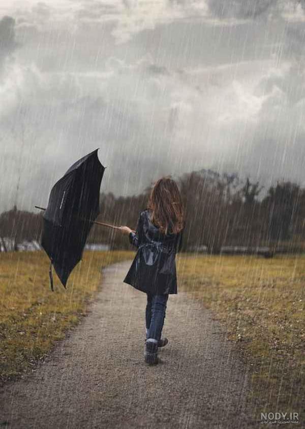 عکس بارانی دخترانه