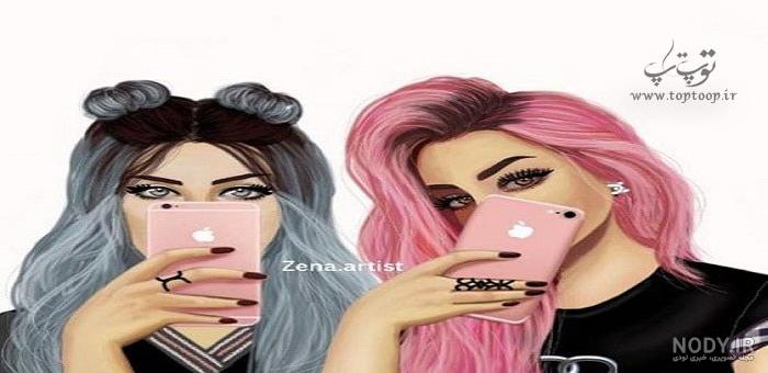 عکس دوتا دختر فانتزی عکس دوتا دختر فانتزی