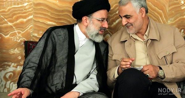 عکس رئیسی با رهبر