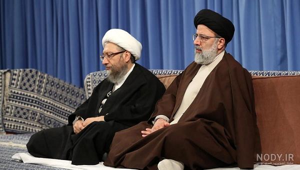 عکس رئیسی و رهبری
