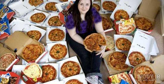 عکس غذا پیتزا