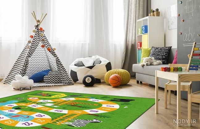 عکس فرش مدما بچه گانه