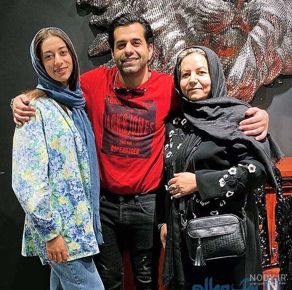 عکس مادر و خواهر رضا بهرام عکس مادر و خواهر رضا بهرام