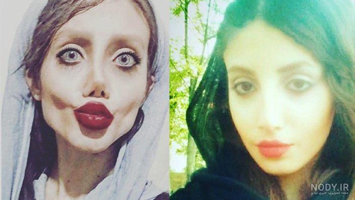 عکس واقعی سحر تبر بدون گریم