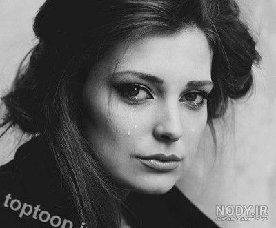 عکس پروفایل دخترونه سیاه و سفید غمگین