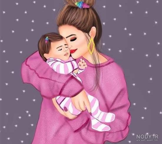 عکس پروفایل مادر فرزندی