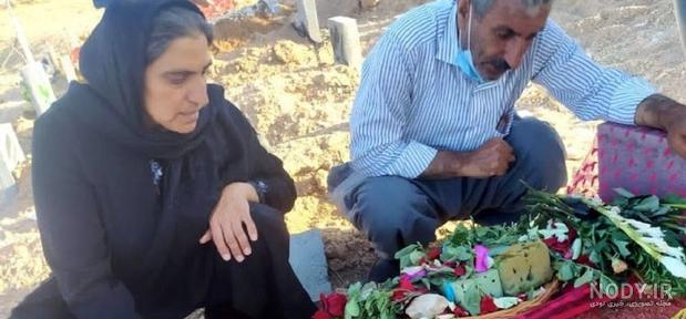مراسم خاکسپاری گلاله شیخی مراسم خاکسپاری گلاله شیخی