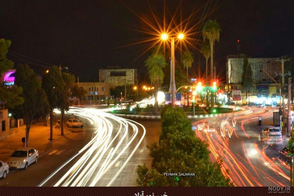نقشه روستاهای نورآباد ممسنی