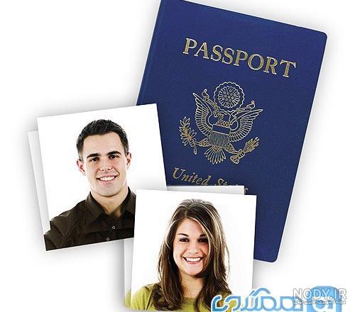 نمونه عکس پاسپورت ایرانی