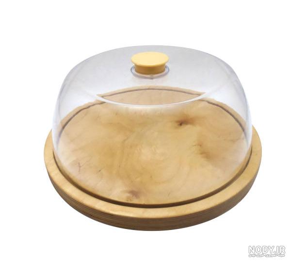 کیک خوری پایه دار چوبی کیک خوری پایه دار چوبی