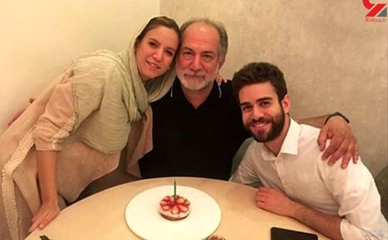 عکس خسرو پسیانی و همسرش