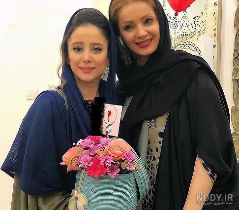 الناز حبیبی و همسر دومش