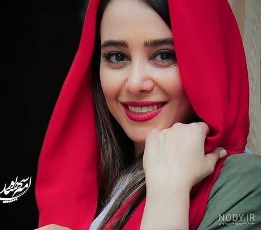 الناز حبیبی و همسر دومش