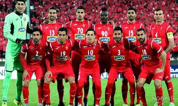 تصاویر تیم فوتبال پرسپولیس