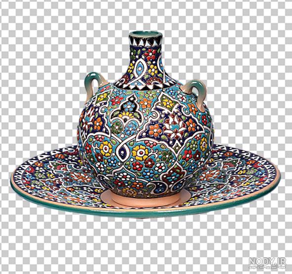 تصاویر ظروف مینا کاری تصاویر ظروف مینا کاری