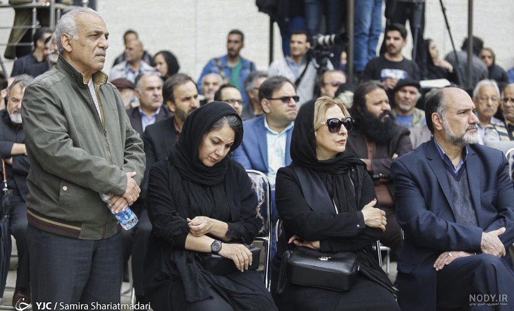 عکس مراسم تشییع جمشید مشایخی