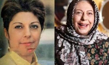 صغری عبیسی در جوانی صغری عبیسی در جوانی