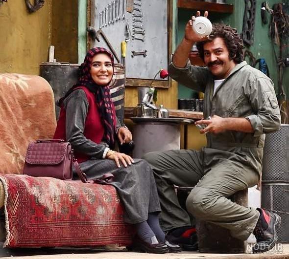 عکس آرش مجیدی و همسر و فرزندش