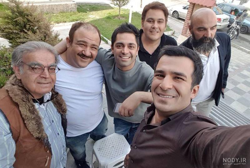 عکس اشکان اشتیاق با خانواده عکس اشکان اشتیاق با خانواده