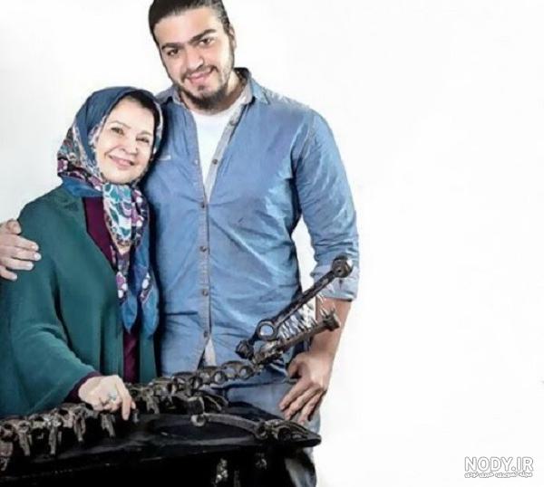 عکس اصغر همت و همسرش