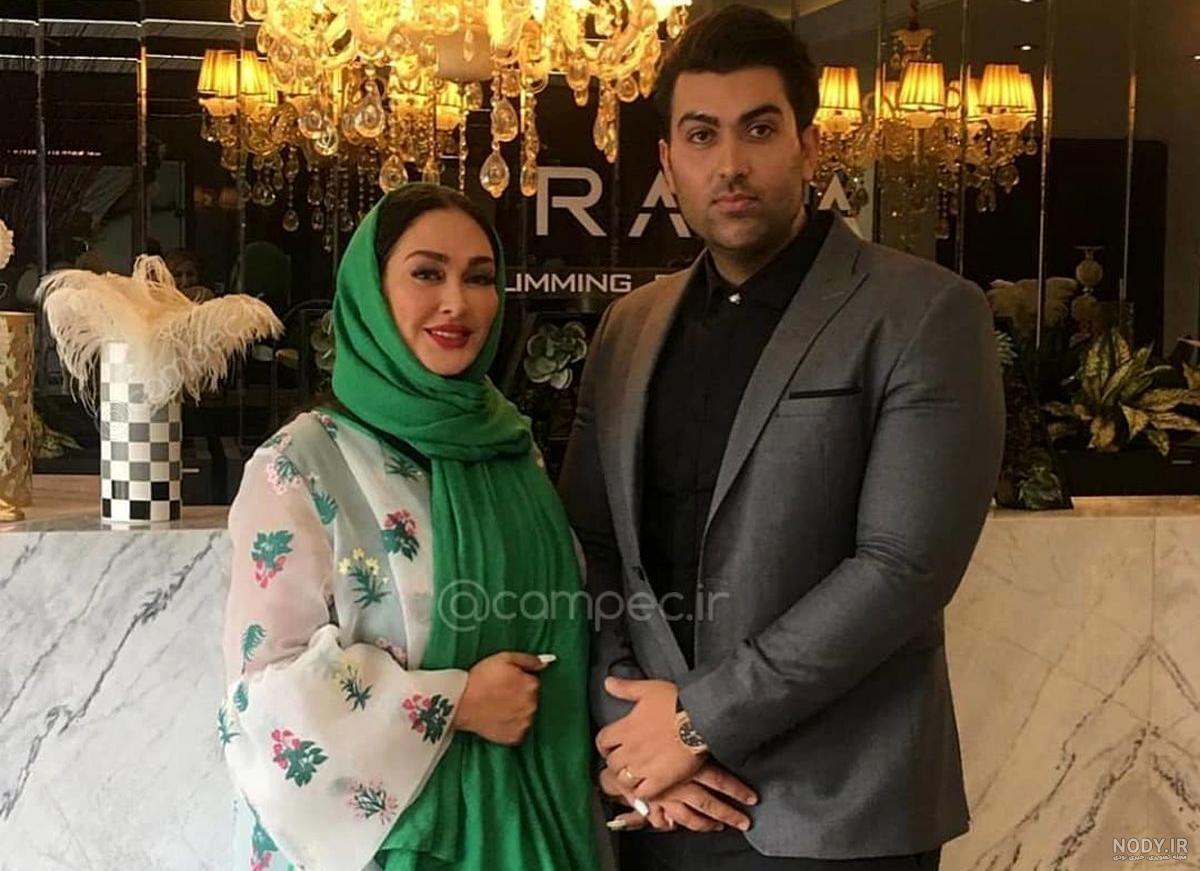 عکس بچه الهام حمیدی