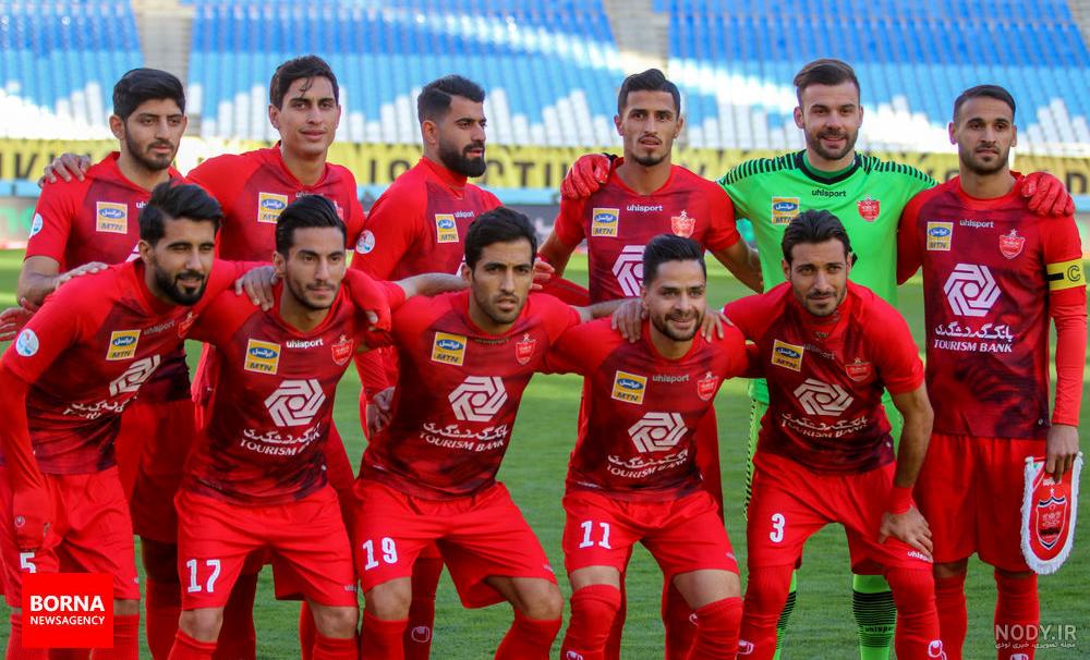 عکس تیم فوتبال پرسپولیس استقلال