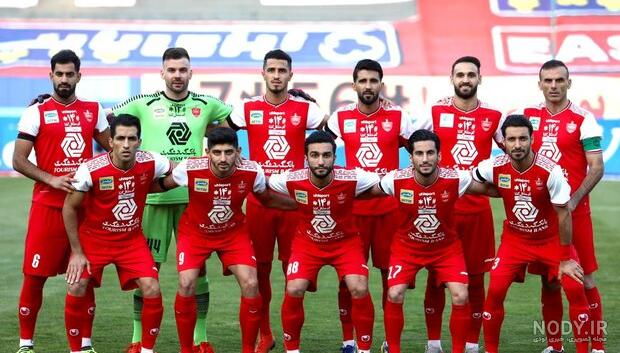 عکس تیم فوتبال پرسپولیس جدید