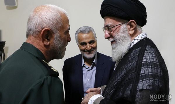 عکس حاج قاسم سلیمانی موقع شهادت