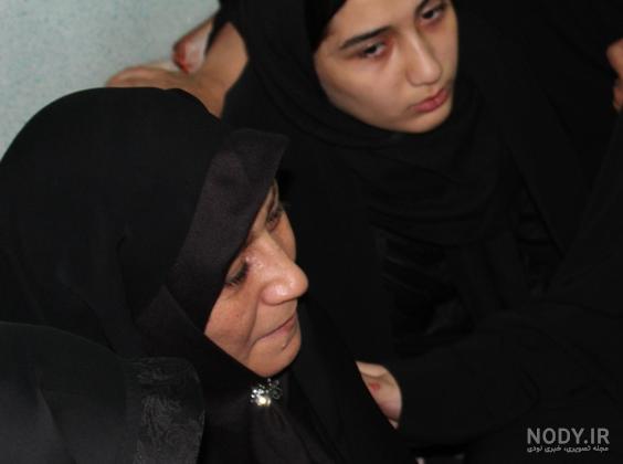 عکس خواهر شهید بابک نوری