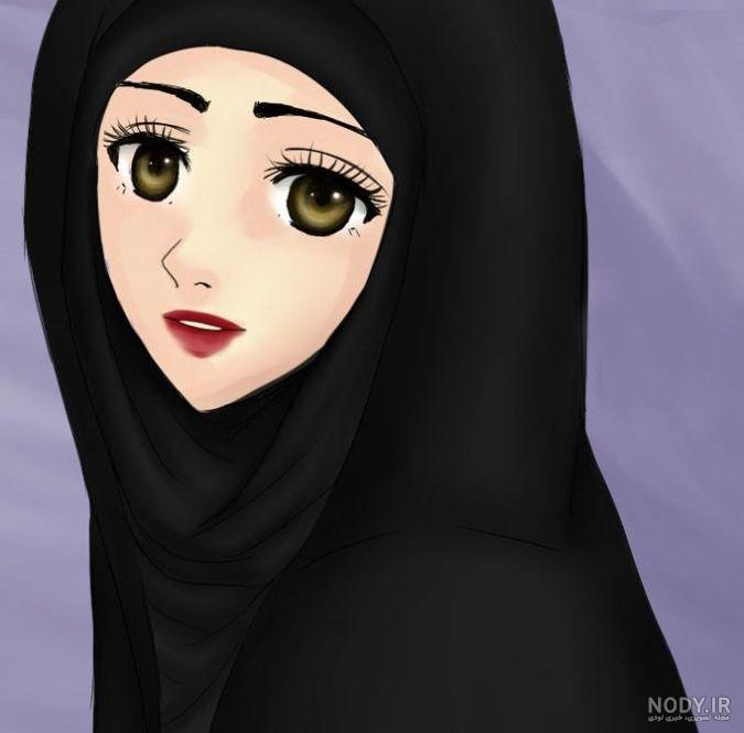 عکس دختر فانتزی با حجاب