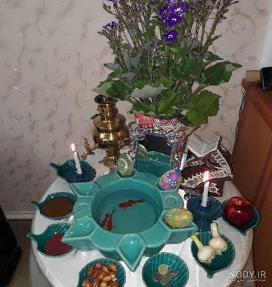عکس سفره هفتسین سال گاو عکس سفره هفتسین سال گاو