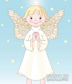 عکس فرشته بالدار کارتونی