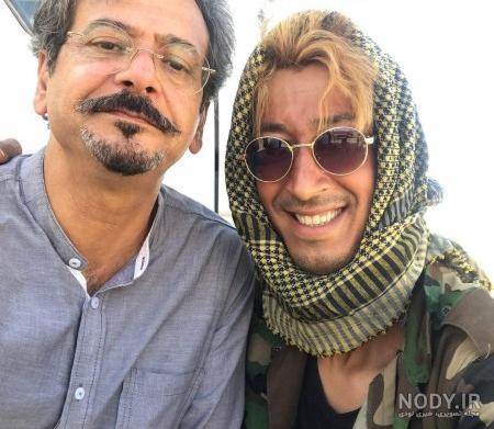عکس مادر واقعی بهرام افشاری