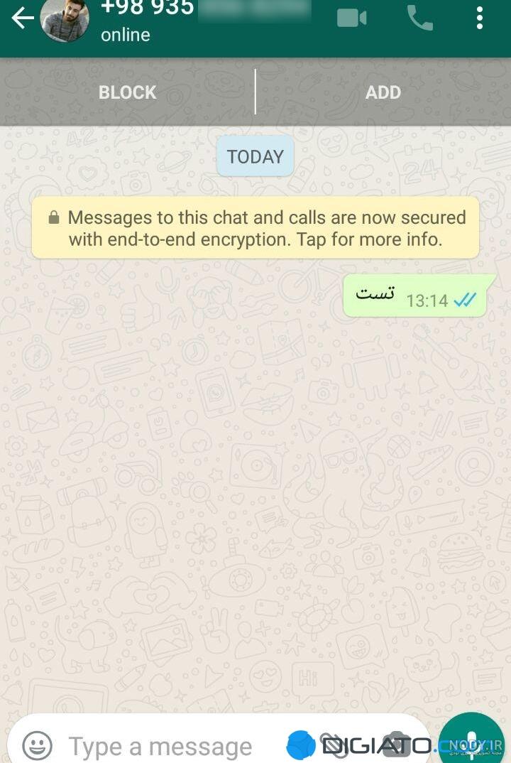 عکس پیام واتساپ عکس پیام واتساپ