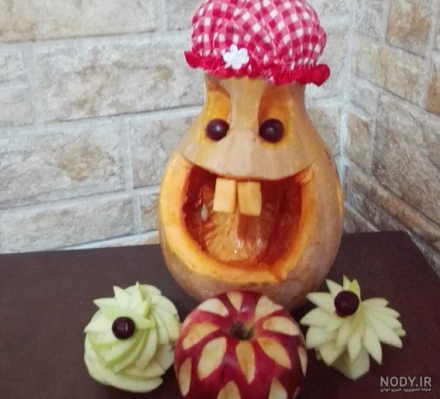 عکس کدو حلوایی شب یلدا