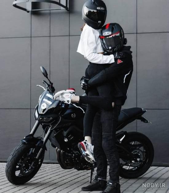  عکس جنگی دختر موتورسوار
