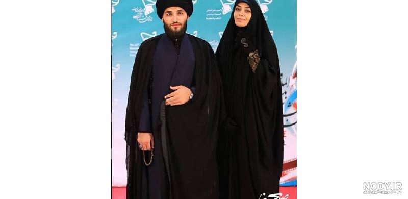 تفاوت سنی الهام چرخنده و همسرش