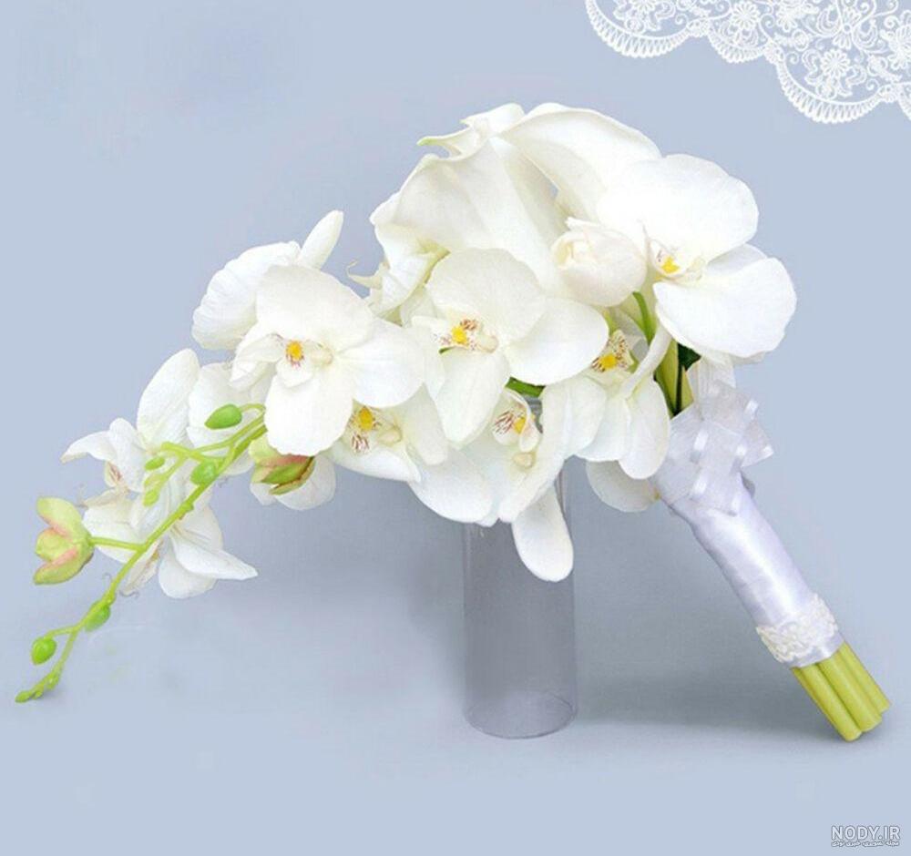 دسته گل عروس لیلیوم دسته گل عروس لیلیوم