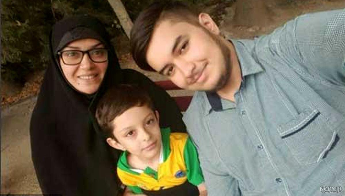 عکس بازیگر الهام چرخنده و همسرش