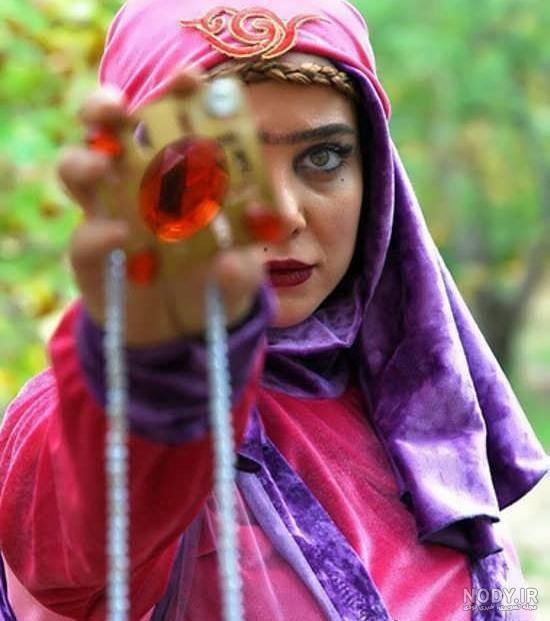 عکس گریم الناز حبیبی